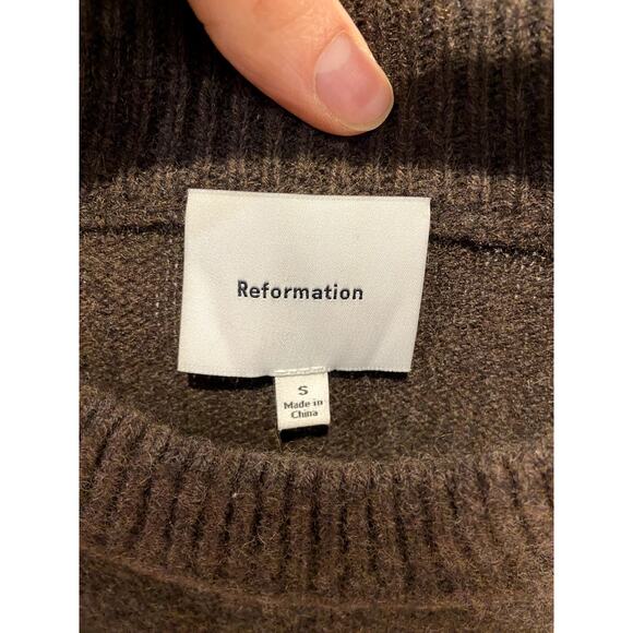 Reformation Cove Oversized Cashmere Sweater size S small - Picture 3 of 6